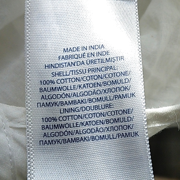 VTG Y2K COTTAGECORE WHITE/LACE COTTON PRAIRIE  MIDI DRESS INDIA MADE WOMANS S - Picture 7 of 7